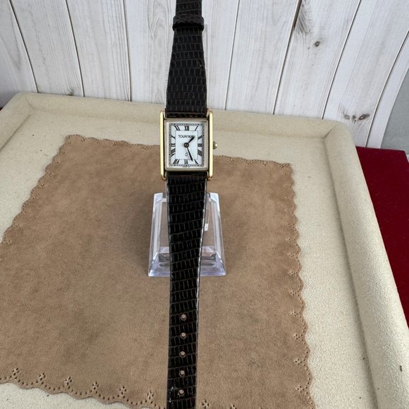 Tourneau Swiss Designed Watch Swiss Movement Gold Plated Bezel - Picture 2 of 8